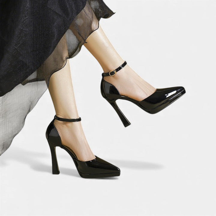 Evette™ | Leather Heels