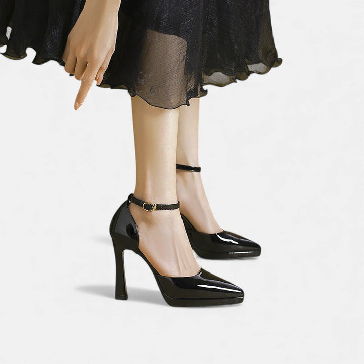 Evette™ | Leather Heels