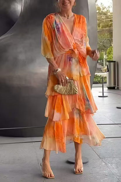 Stella & Grace™ | Layered Floral Sun Dress