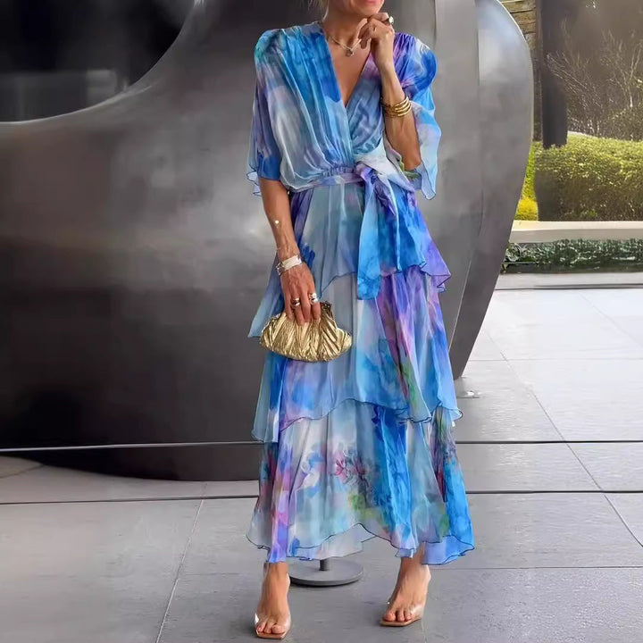Stella & Grace™ | Layered Floral Sun Dress