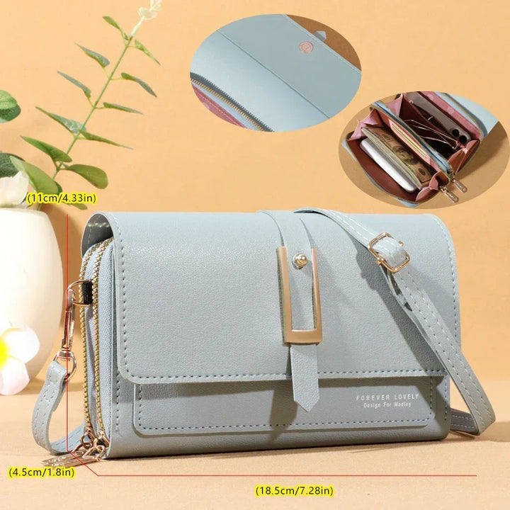 Elegant Crossbody Bag for Women | Trendy Phone & Card Holder