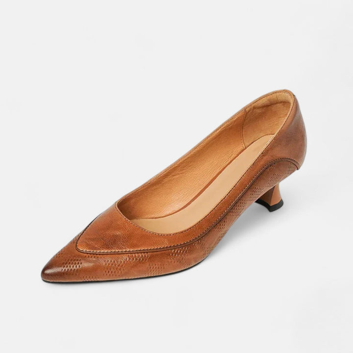 Amara™ | Leather Heels