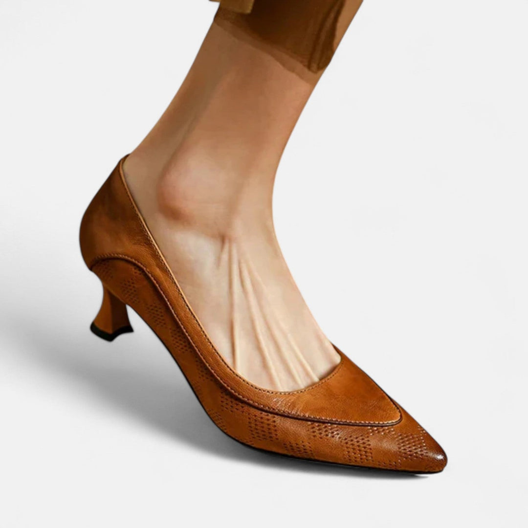 Amara™ | Leather Heels