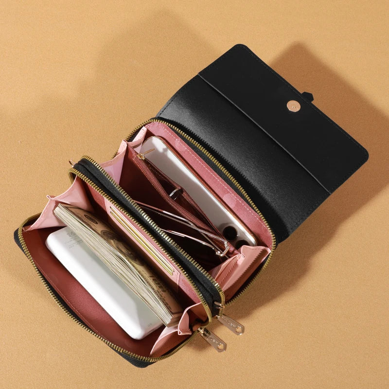 Elegant Crossbody Bag for Women | Trendy Phone & Card Holder