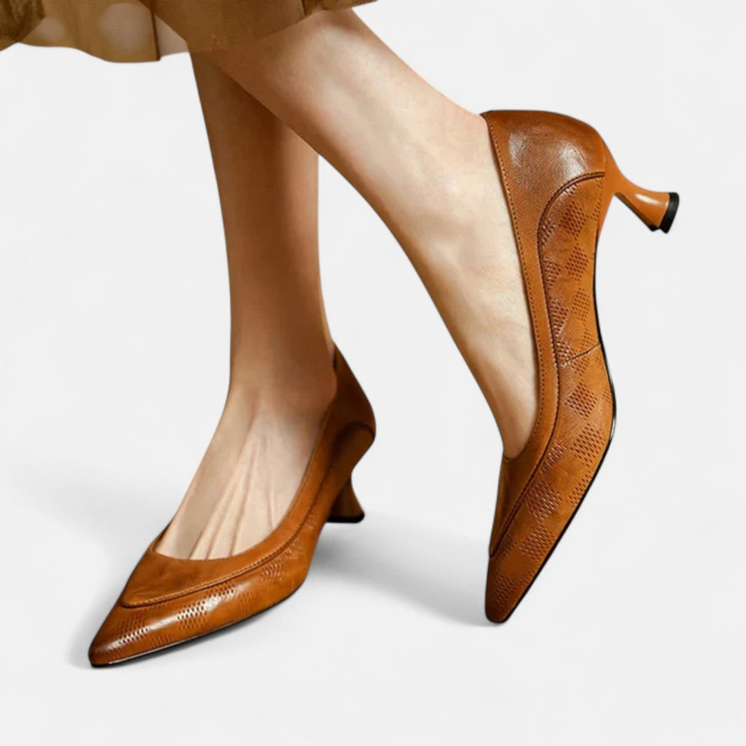 Amara™ | Leather Heels
