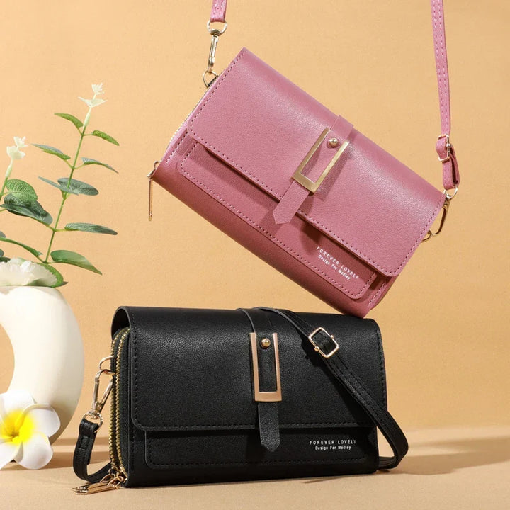 Elegant Crossbody Bag for Women | Trendy Phone & Card Holder
