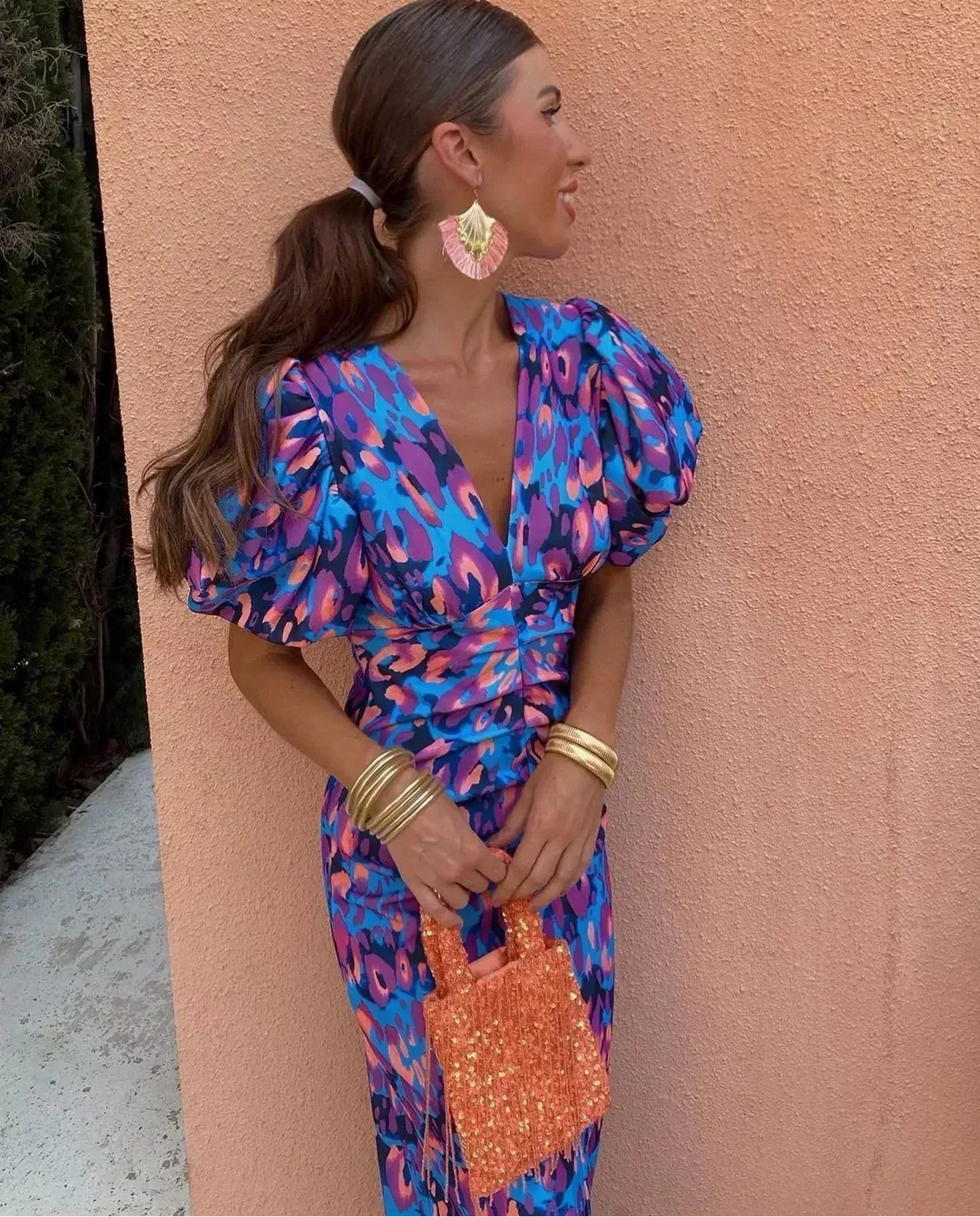 Stella & Grace™ | Balloon Sleeve Dress