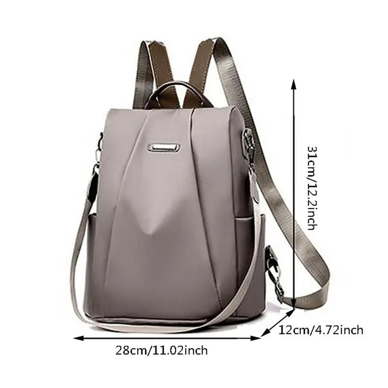 Elegant Multifunctional Women's Backpack with Removable Strap
