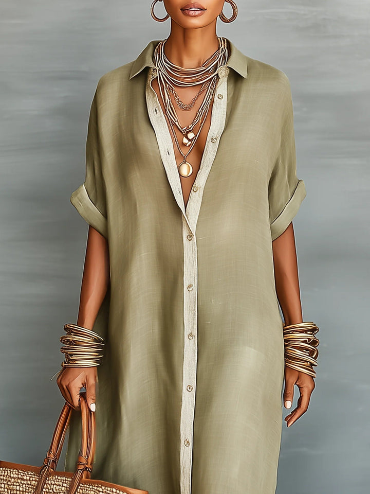 Marella | Long Shirt Dress