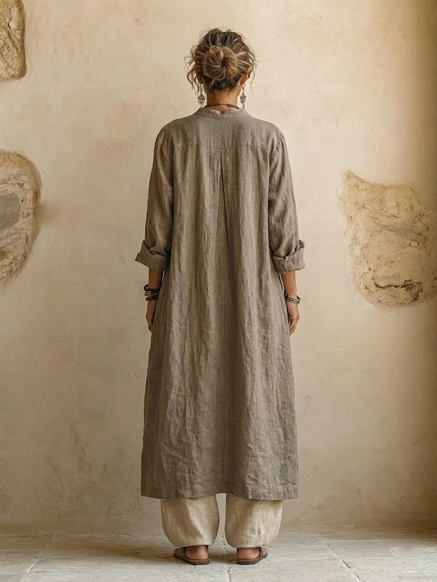 Natural 3-Piece Set™ — Premium Cotton and Linen Mix