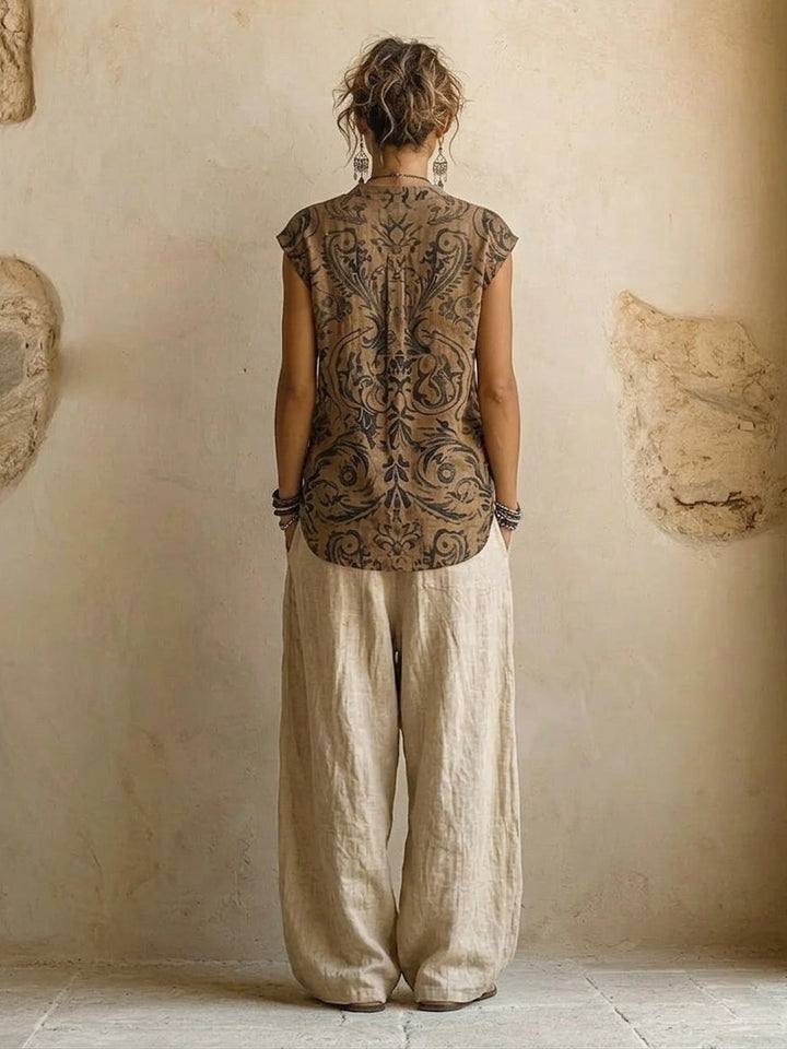 Natural 3-Piece Set™ — Premium Cotton and Linen Mix