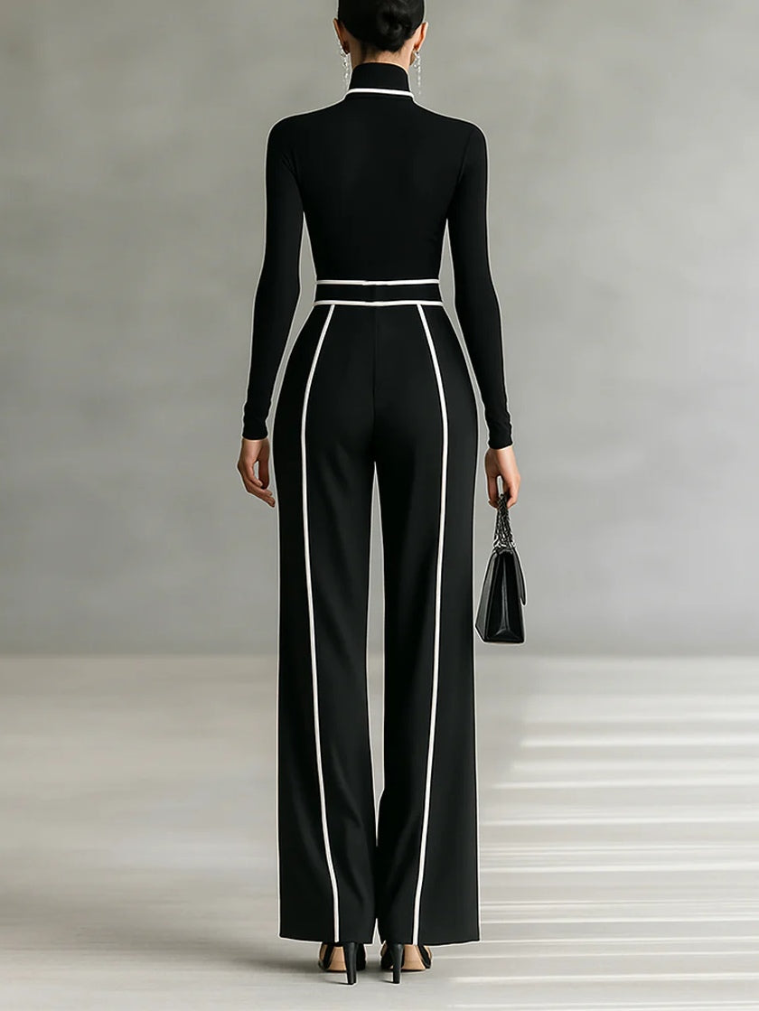Vera™ | Elegant Set with Contrast Details