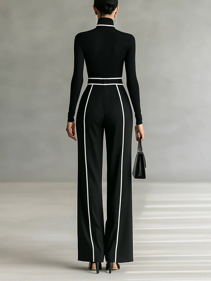 Vera™ | Elegant Set with Contrast Details