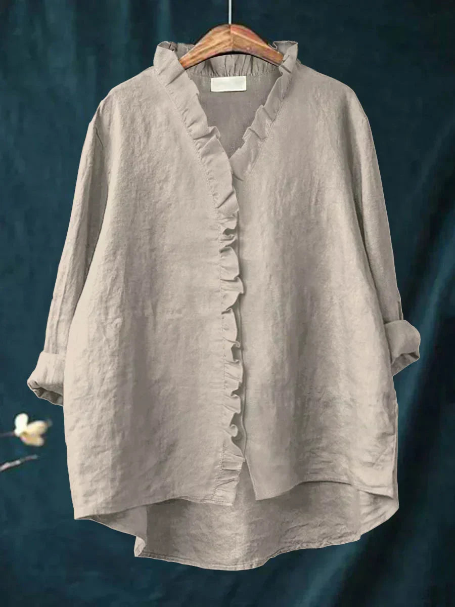 Lily - Lightweight Ruffled Blouse