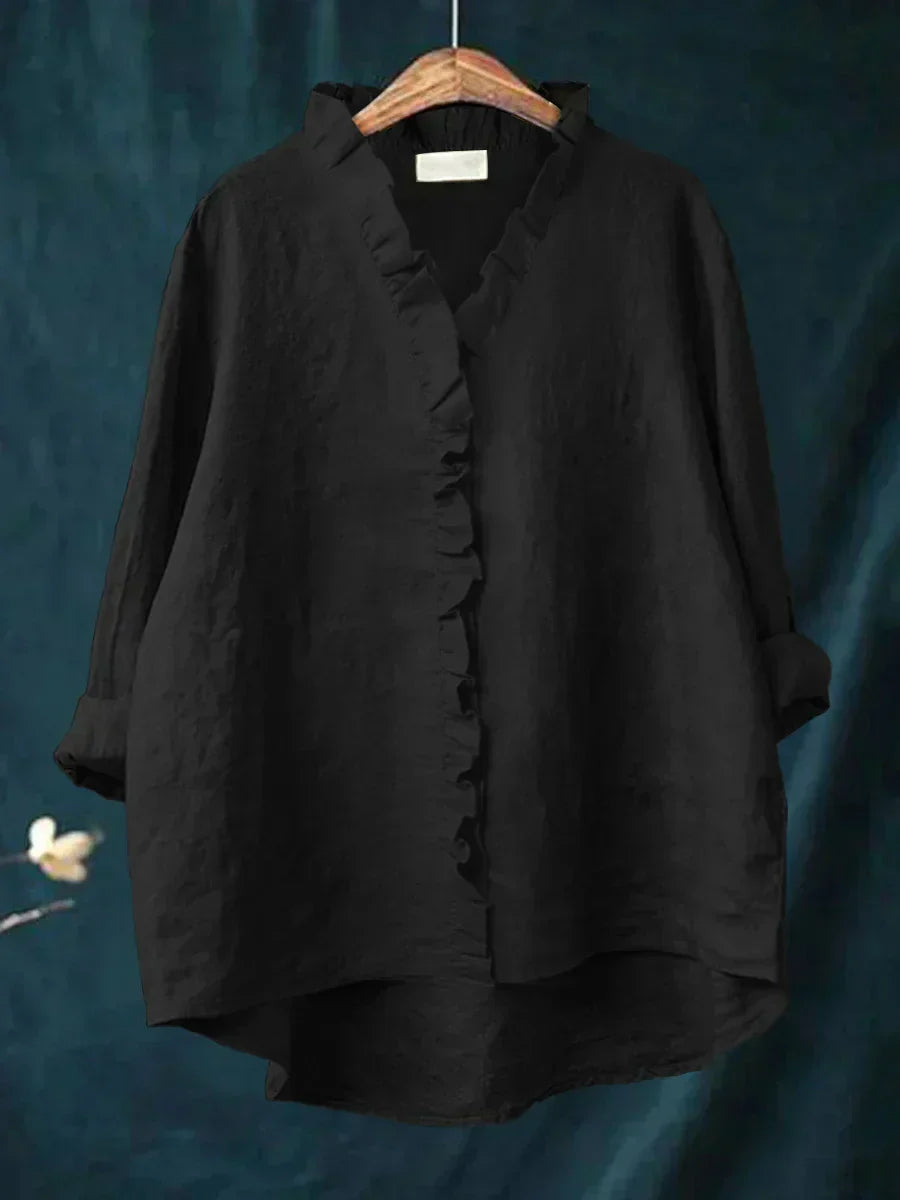 Lily - Lightweight Ruffled Blouse