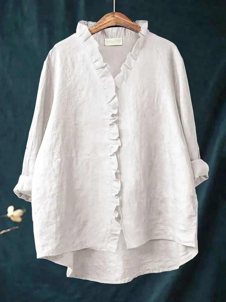 Lily - Lightweight Ruffled Blouse