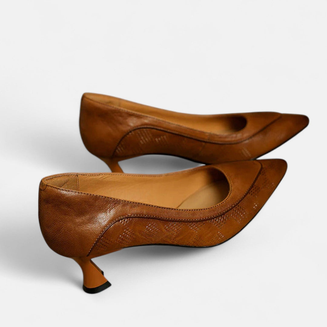 Amara™ | Leather Heels