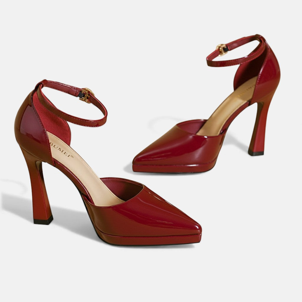 Evette™ | Leather Heels