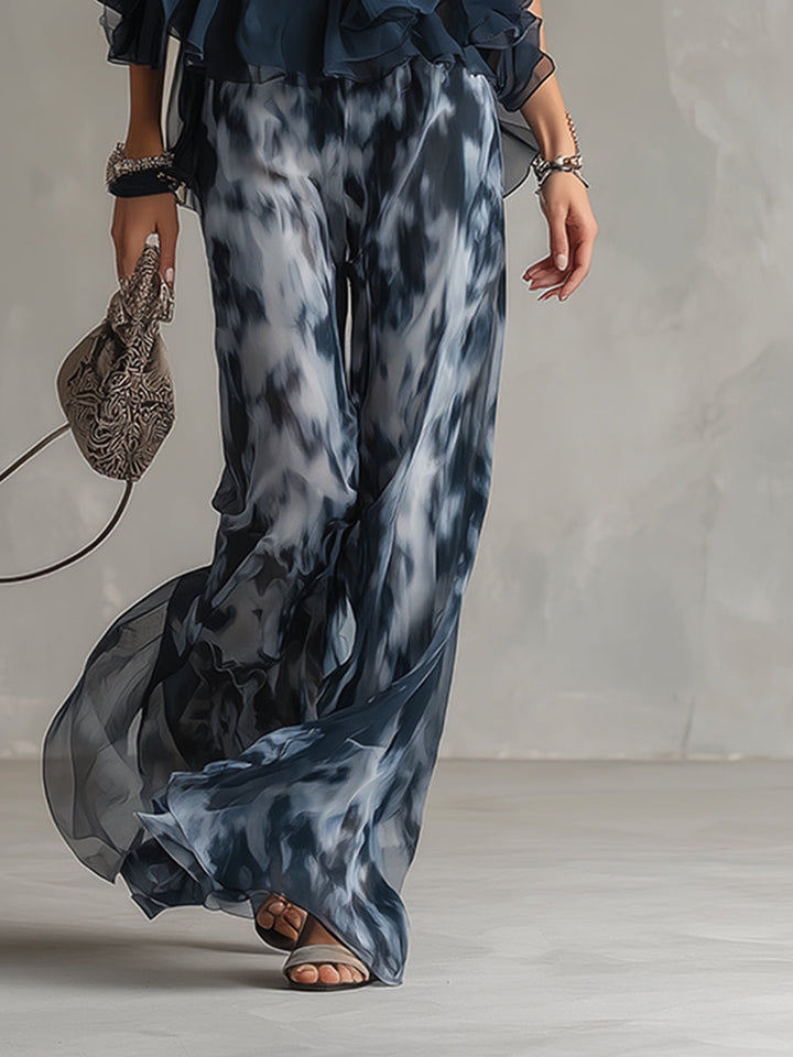 Eleonora | Elegant Set with Ruffle Top