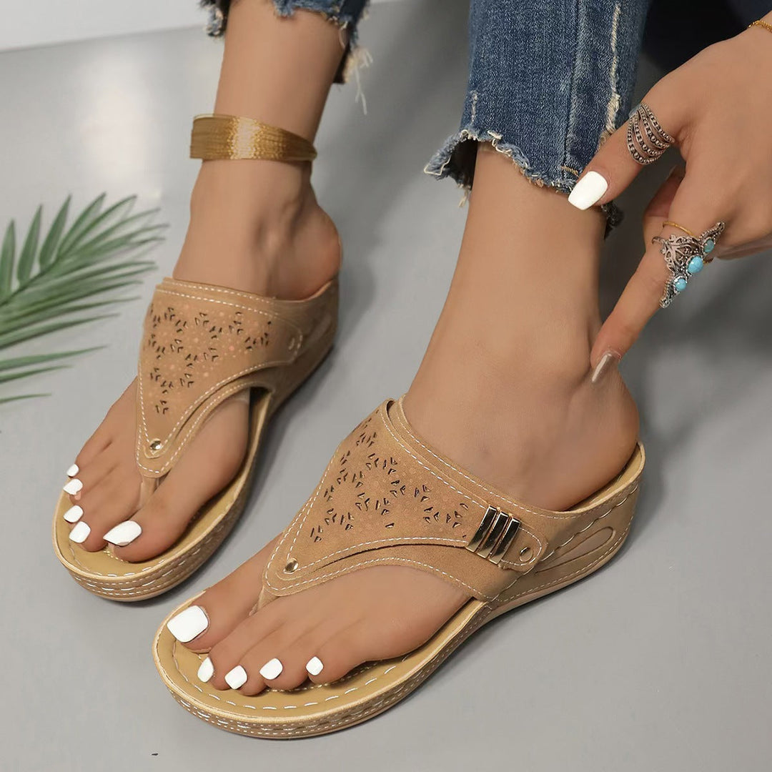 Stephanie | Wedge Support Sandals
