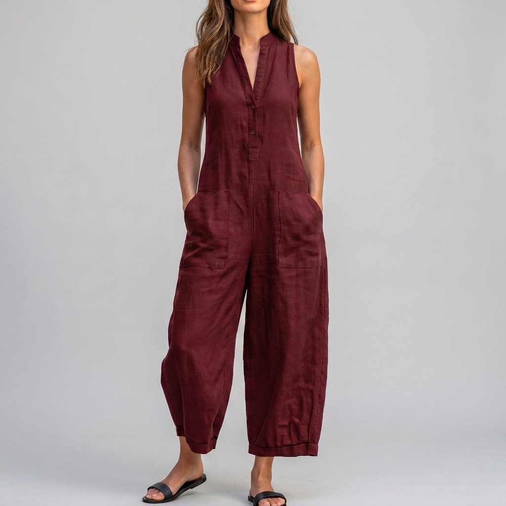 AirJump™ | Women's Sleeveless Wide-Leg Jumpsuit