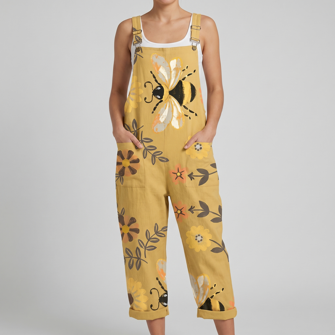 Soleil™ | Queen Bee Floral Jumpsuit