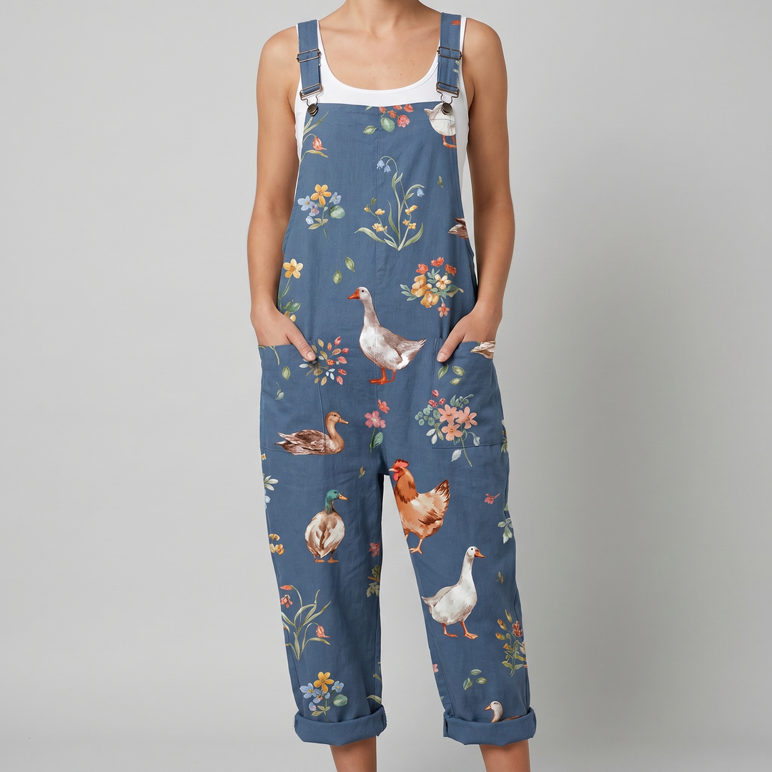 Puddle™ | Farmyard Friends Jumpsuit