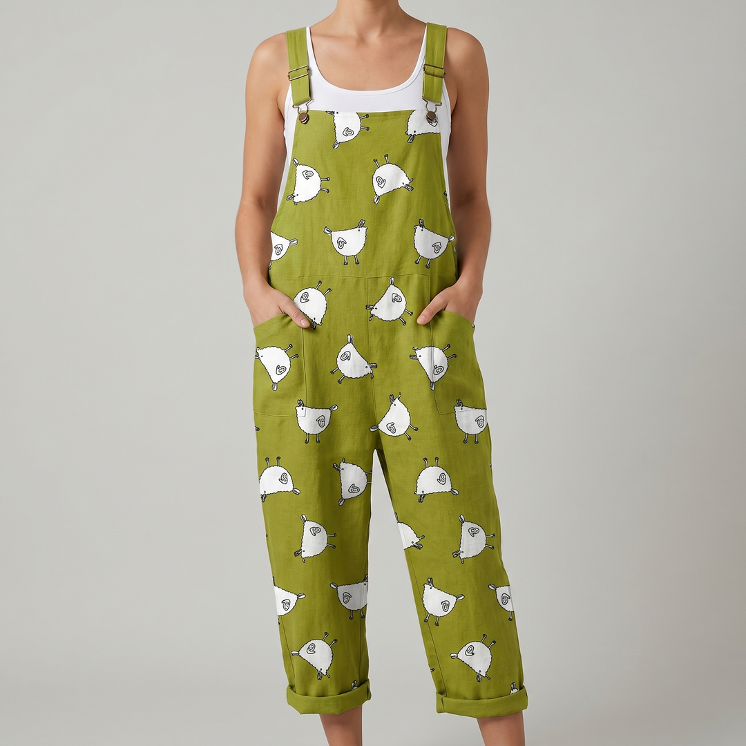 Fluffy™ | Doodle Sheep Jumpsuit