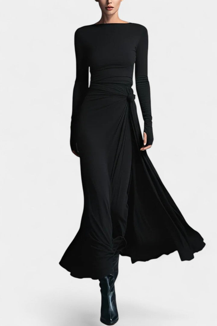 Armelle Long Wrap Dress