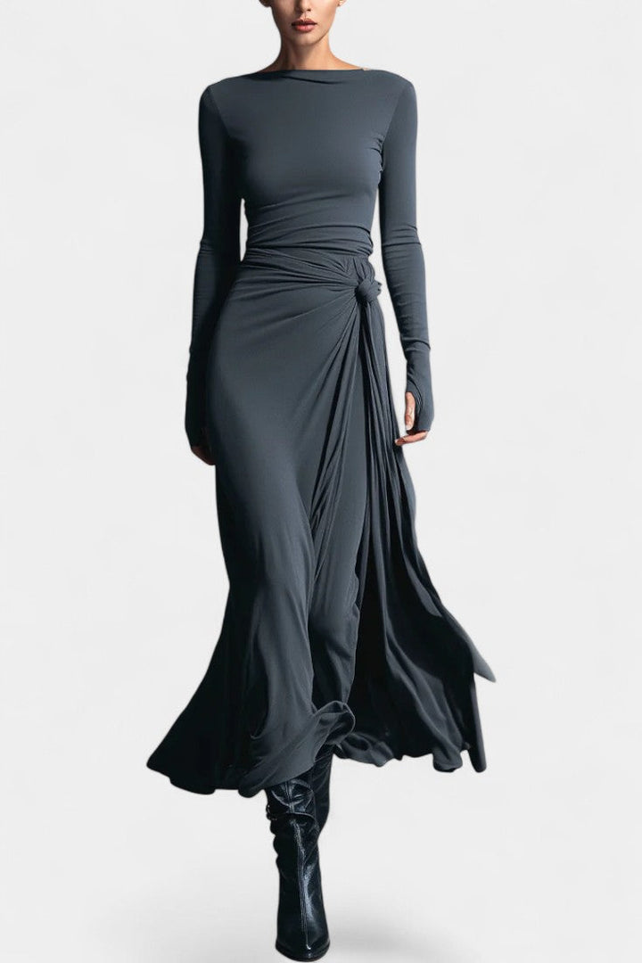 Armelle Long Wrap Dress