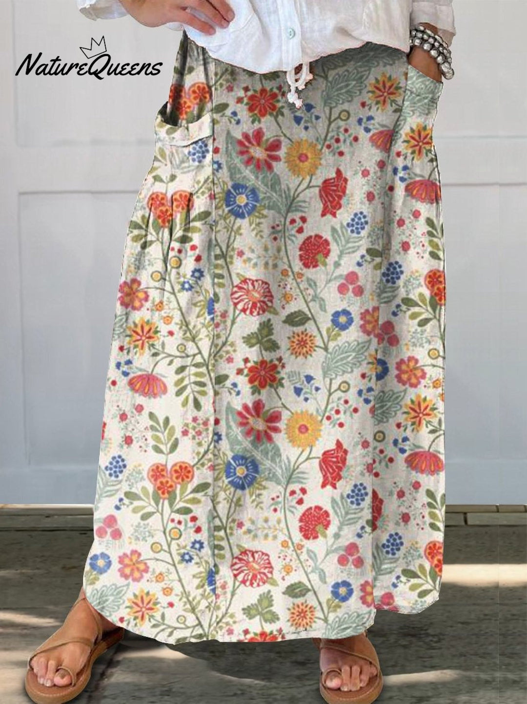 Nathalie | Watercolour Floral Shirt